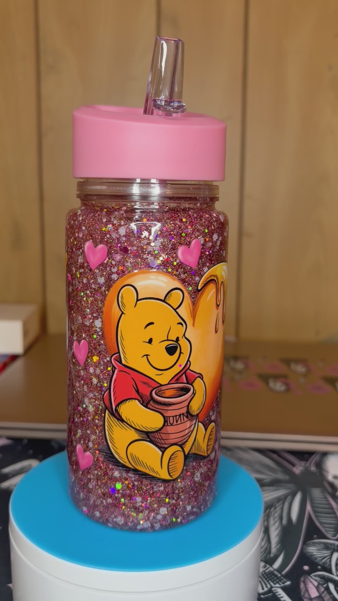 Pre Made 10 oz Kids Winnie The Pooh